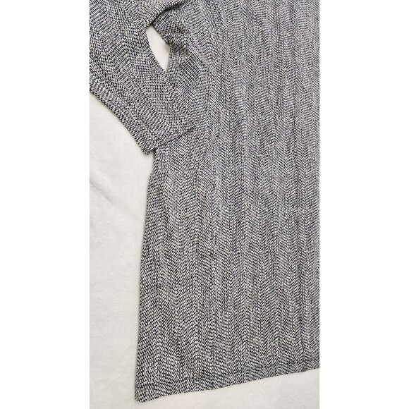 Athleta Delancey Textured Dress Black & White 3X - Picture 6 of 10